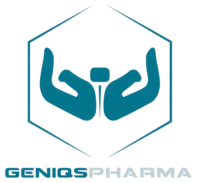Logotipo Geniqs Pharma